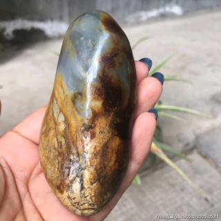 天然新疆和田玉黄皮石包玉籽料原石