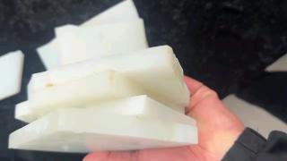 和田玉白玉切片,高品质,准备做手串