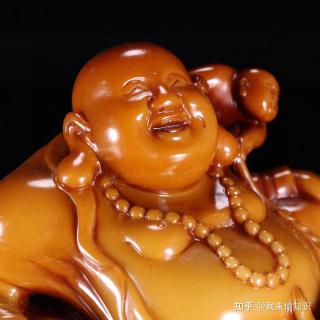 和田玉弥勒佛摆件,尺寸:14**12**12厘米,重2055.2克!